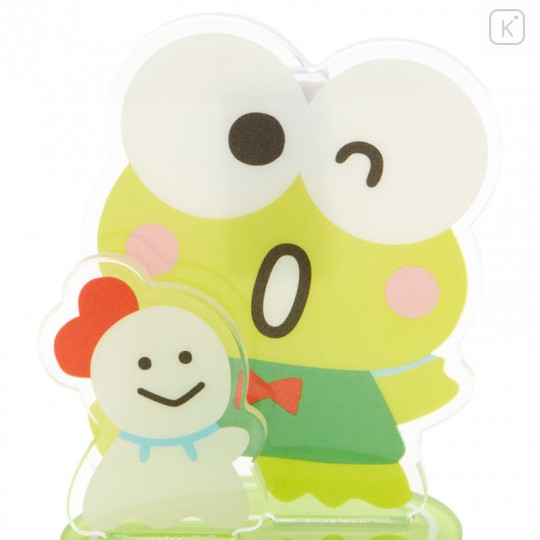 Japan Sanrio Acrylic Stand with Clip - Keroppi - 4