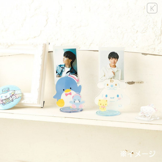 Japan Sanrio Acrylic Stand with Clip - Hangyodon - 7