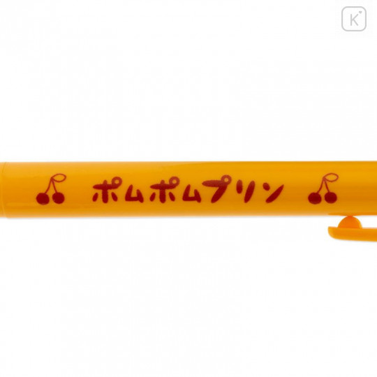 Japan Sanrio 3 Color Multi Ball Pen - Pompompurin / Team Pudding - 6