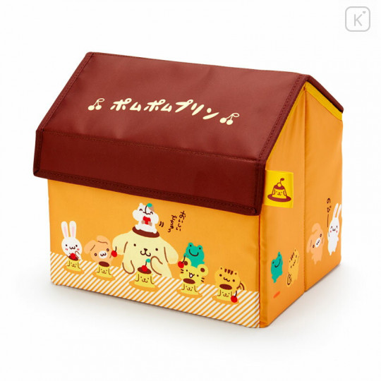 Japan Sanrio Storage Box - Pompompurin / Team Pudding - 1