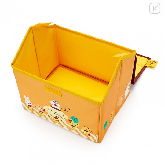 Japan Sanrio Storage Box - Pompompurin / Team Pudding - 4