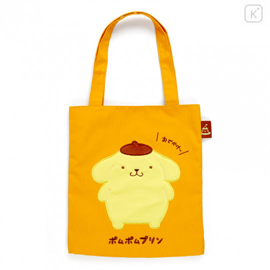 Japan Sanrio Tote Bag - Pompompurin / Team Pudding - 1