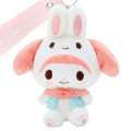 Japan Sanrio Mascot Holder - My Melody / Friend Kigurumi - 2