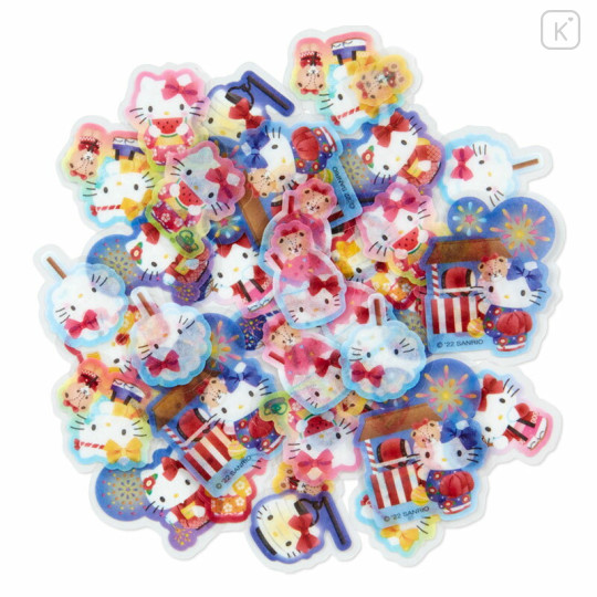 Japan Sanrio Summer Sticker - Hello Kitty / Japanese Style - 2