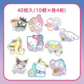 Japan Sanrio Summer Sticker - Sanrio Characters : Japanese Style - 4