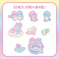 Japan Sanrio Summer Sticker - Little Twin Stars / Clear - 4
