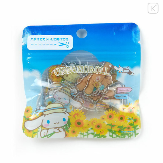 Japan Sanrio Summer Sticker - Cinnamoroll : Clear - 1