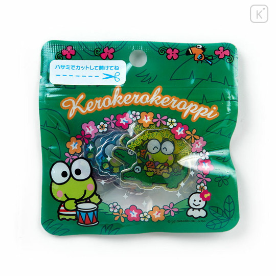 Japan Sanrio Summer Sticker - Keroppi : Clear - 1