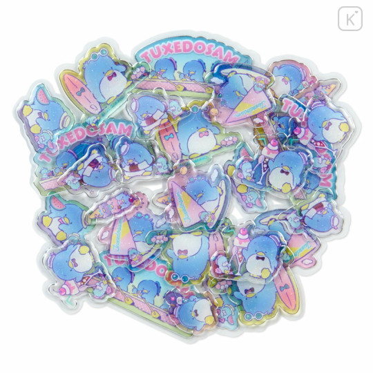 Japan Sanrio Summer Sticker - Tuxedosam : Clear - 2