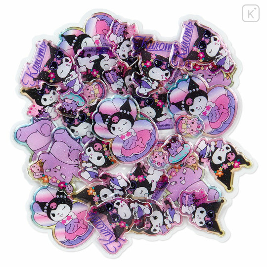 Japan Sanrio Summer Sticker - Kuromi : Clear - 2
