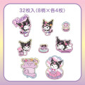 Japan Sanrio Summer Sticker - Kuromi : Clear - 4