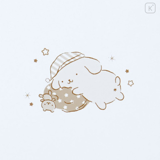 Japan Sanrio B7 Notebook - Pompompurin / Sleep - 5