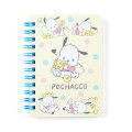 Japan Sanrio B7 Notebook - Pochacco / Cream - 1