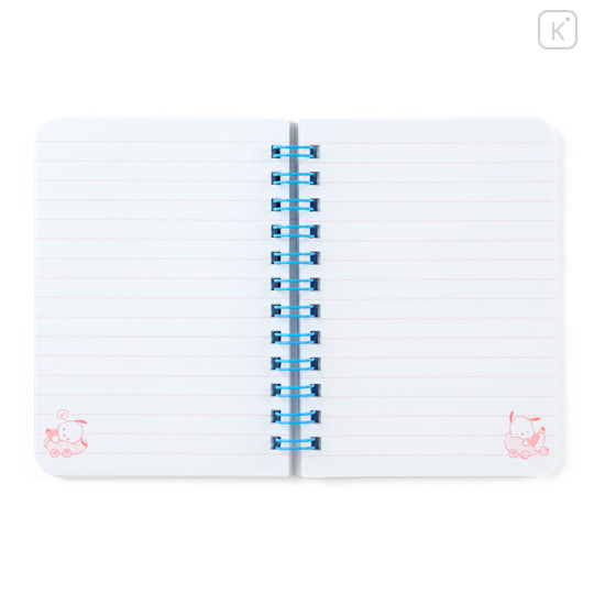 Japan Sanrio B7 Notebook - Pochacco / Cream - 3