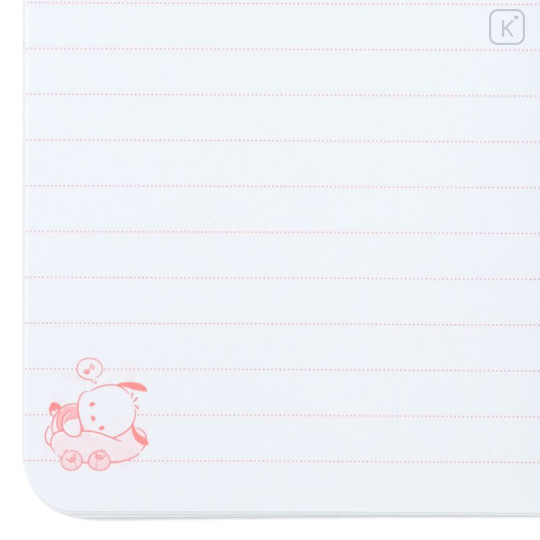 Japan Sanrio B7 Notebook - Pochacco / Cream - 6