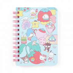 Japan Sanrio B7 Notebook - Sanrio Characters / Park