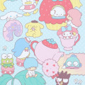Japan Sanrio B7 Notebook - Sanrio Characters / Park - 4