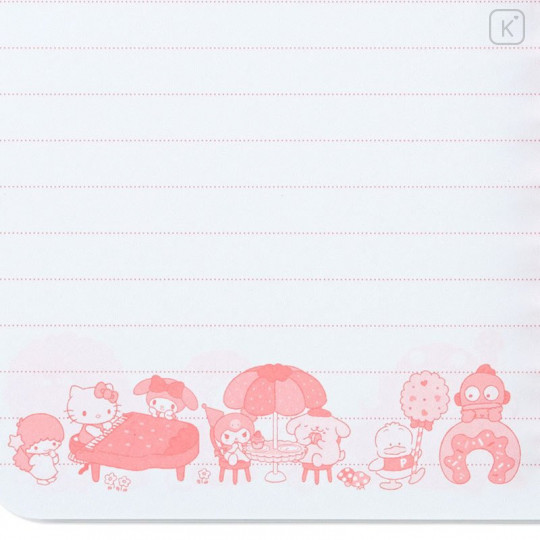 Japan Sanrio B7 Notebook - Sanrio Characters / Park - 6