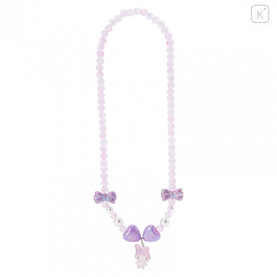 Japan Sanrio Kids Beaded Necklace - My Melody - 1