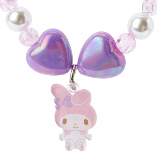 Japan Sanrio Kids Beaded Necklace - My Melody - 2