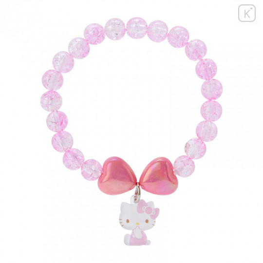 Japan Sanrio Kids Beaded Bracelet - Hello Kitty - 1