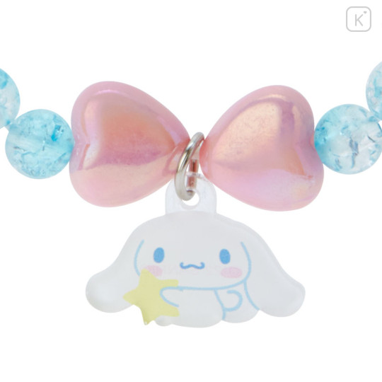 Japan Sanrio Original Kids Beaded Bracelet - Cinnamoroll - 2