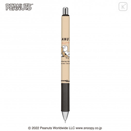 Japan Peanuts EnerGel Gel Pen - Snoopy / Nakayoshi - 1
