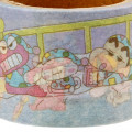 Japan Sanrio × Crayon Shinchan Washi Paper Masking Tape - Cinnamoroll / Pajamas - 3
