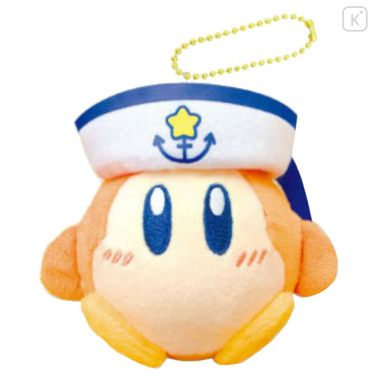 Japan Kirby Keychain Plush - Waddle Dee / Marine - 1