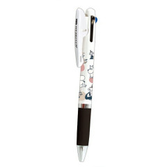 Japan Moomin Jetstream 3 Color Multi Ballpoint Pen - Moomin : Nuts