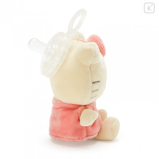 Japan Sanrio Pacifriends Plush Pacifier - Hello Kitty / Sanrio Baby - 2