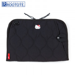 Japan Sanrio Rootote PC Bag - Hello Kitty / Black