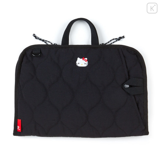 Japan Sanrio Rootote Laptop PC Bag - Hello Kitty : Black - 2