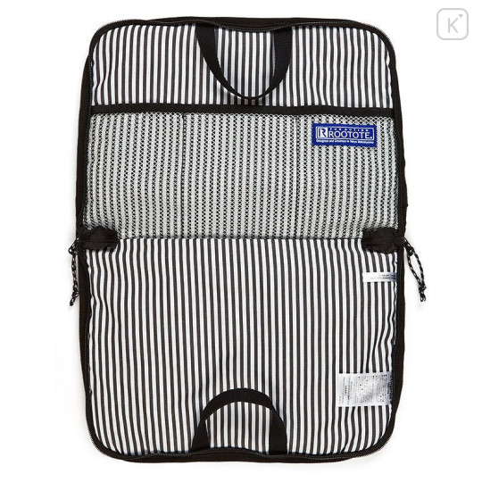 Japan Sanrio Rootote Laptop PC Bag - Hello Kitty : Black - 4