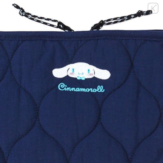 Japan Sanrio Rootote Laptop PC Bag - Cinnamoroll / Navy - 5