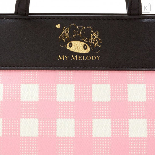 Japan Sanrio Rootote Mini Tote Bag - My Melody / Pink - 5