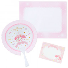 Japan Sanrio Summer Card with Frill Fan - My Melody