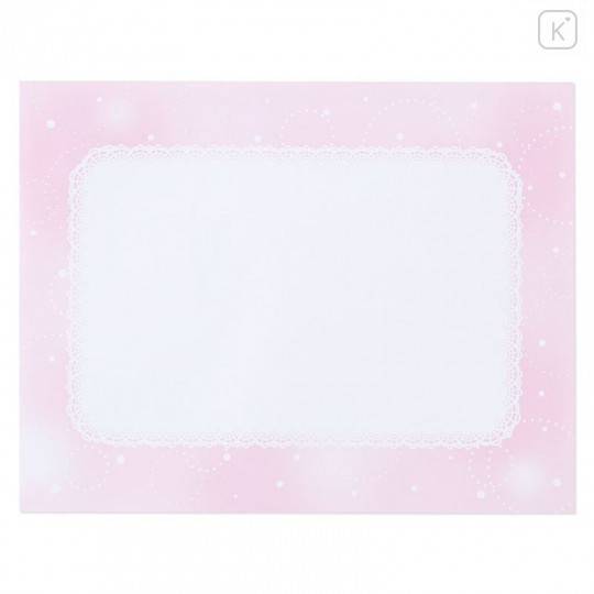 Japan Sanrio Summer Card with Frill Fan - My Melody - 4