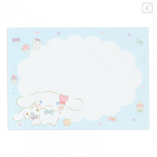 Japan Sanrio Summer Card with Frill Fan - Cinnamoroll - 5