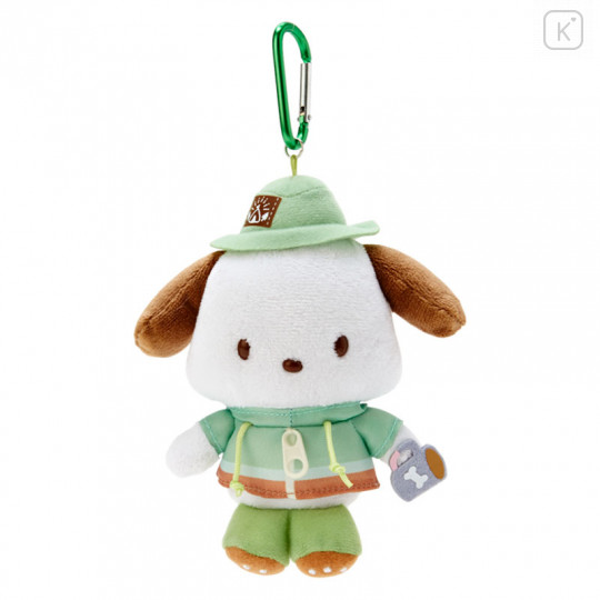 Japan Sanrio Mascot Holder - Pochacco / Cute Camp - 1