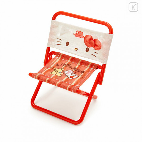 Japan Sanrio Miniature Outdoor Chair - Hello Kitty / Cute Camp - 1