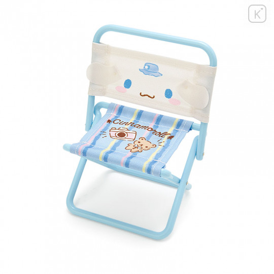Japan Sanrio Miniature Outdoor Chair - Cinnamoroll / Cute Camp - 1