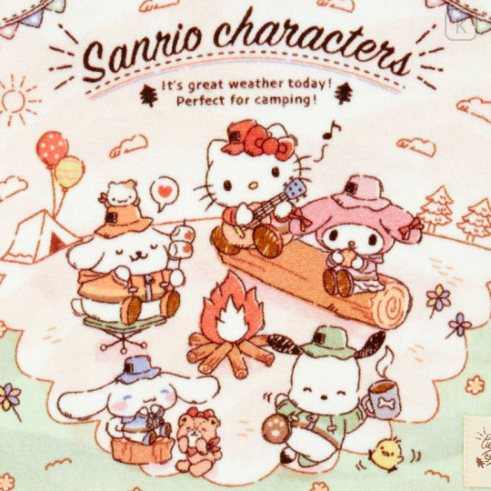 Japan Sanrio Petit Towel - Cute Camp - 2