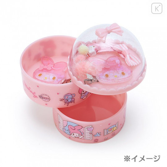 Japan Sanrio Dome-shaped Accessory Case - My Melody - 6