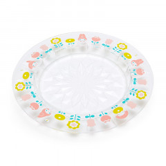 Japan Sanrio Clear Plate - My Melody / Retro Clear Tableware
