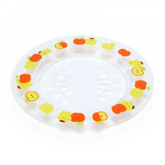 Japan Sanrio Clear Plate - Pompompurin / Retro Clear Tableware