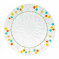 Japan Sanrio Clear Plate - Cinnamoroll / Retro Clear Tableware - 2