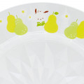 Japan Sanrio Clear Plate - Pochacco / Retro Clear Tableware - 3