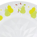 Japan Sanrio Clear Plate - Pochacco / Retro Clear Tableware - 4
