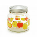 Japan Sanrio Glass Canister - Pompompurin / Retro Clear Tableware - 1